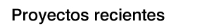 proyectos